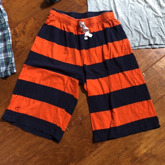 Boys L XL 14 LOT 2 Tops Gray Cape Cod & 2 Shorts Chino Striped & 1 Pull On Pants - Picture 10 of 16